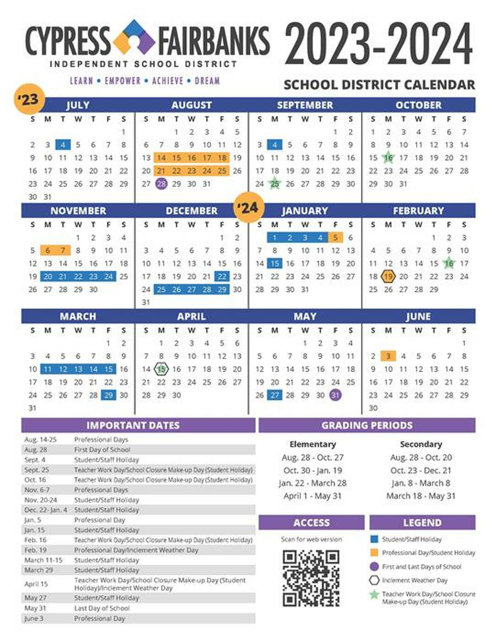 CFISD approves - calendar, with school starting Aug