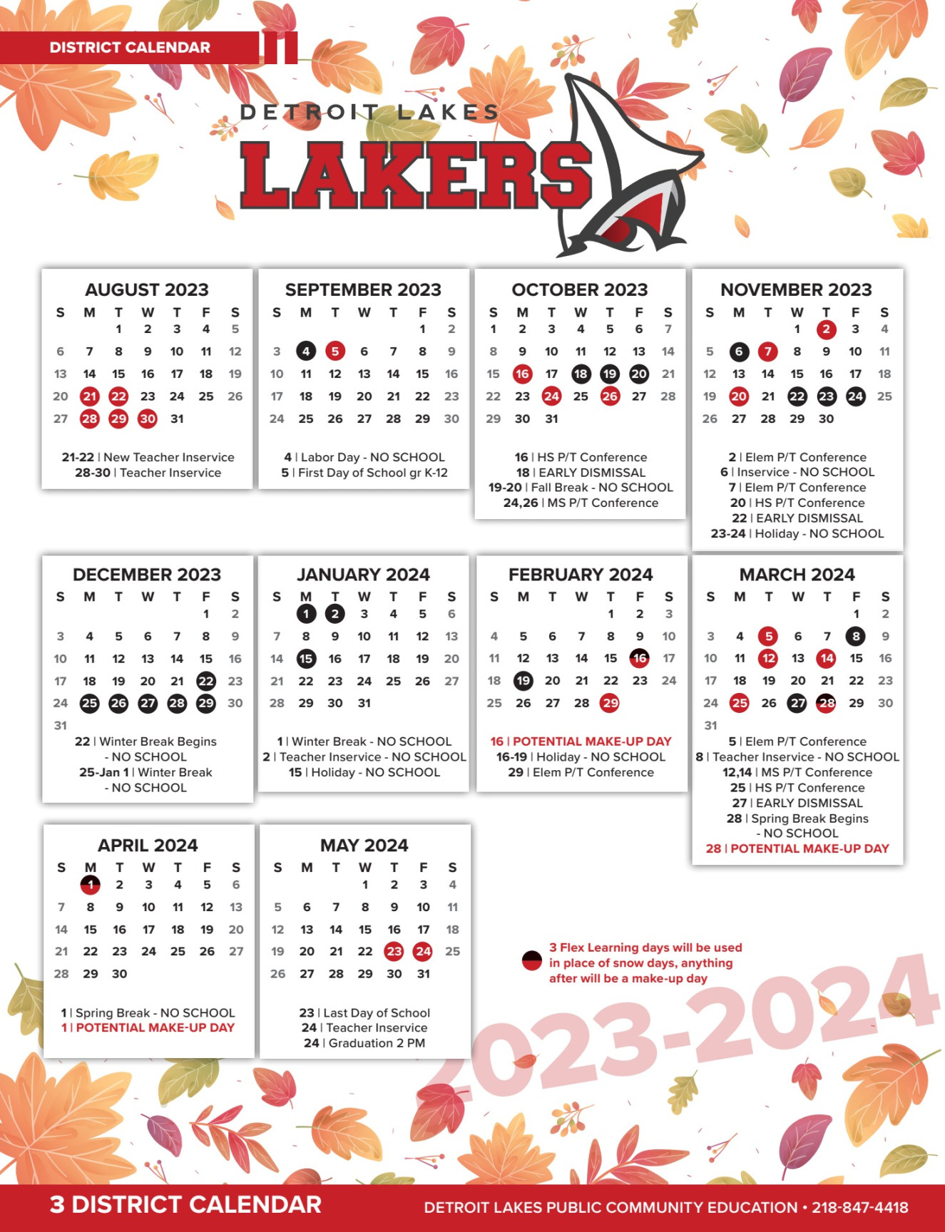 Detroit Lakes Community Education Guide - Flipbook by Lakes