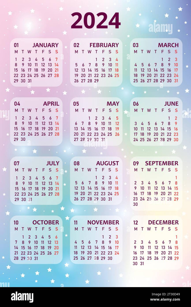 Pocket calendar for  Stock Vector Image & Art - Alamy