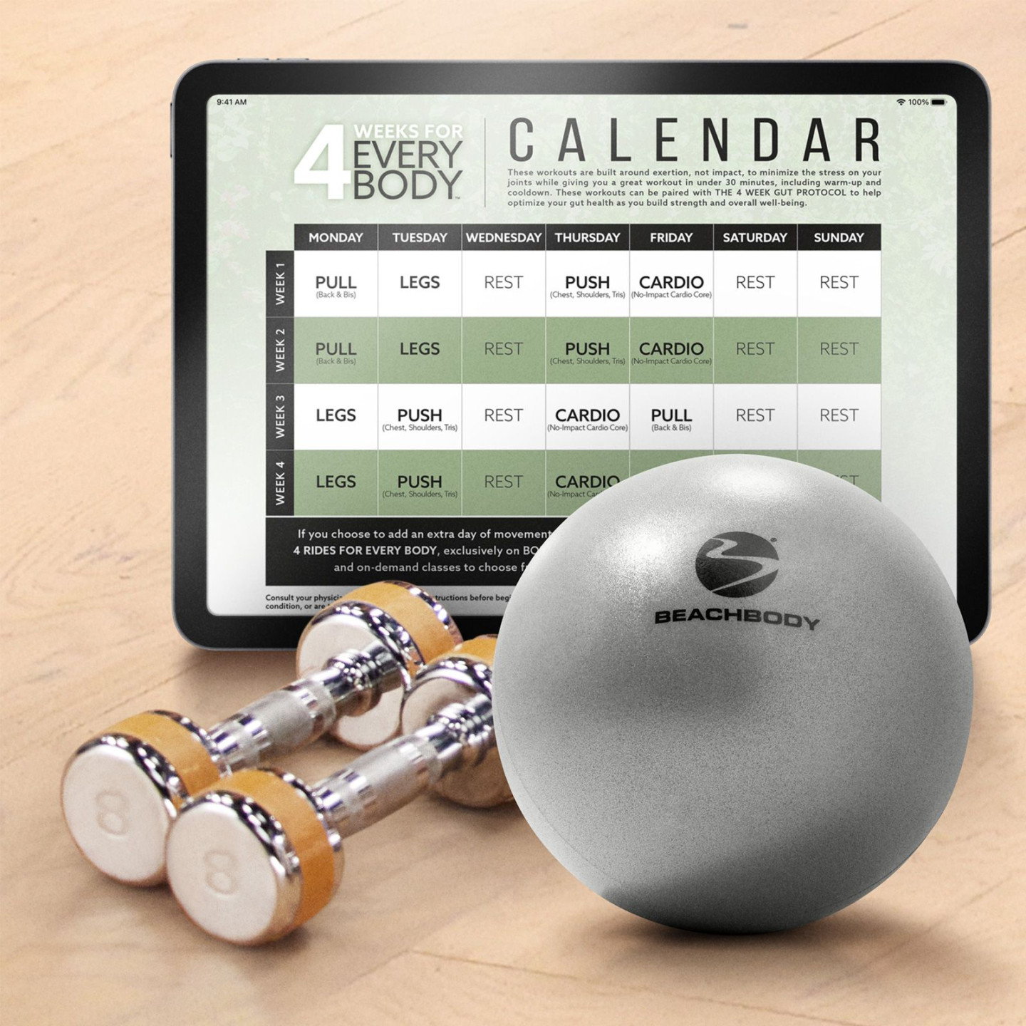 Weeks for Every Body - No Impact Workout Program