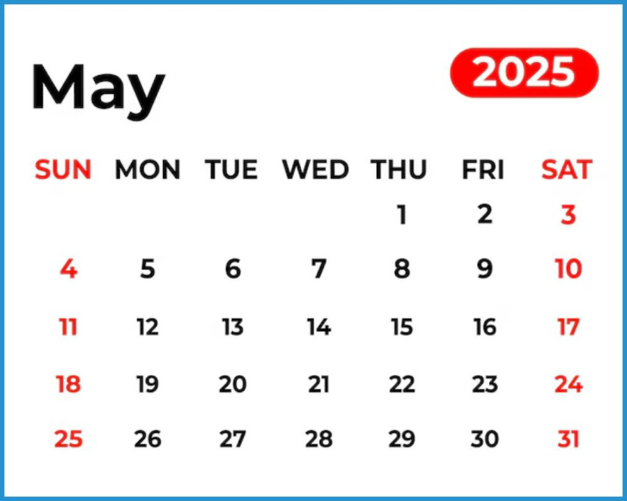May  Calendar in Hindi: मई  में क्या है खास