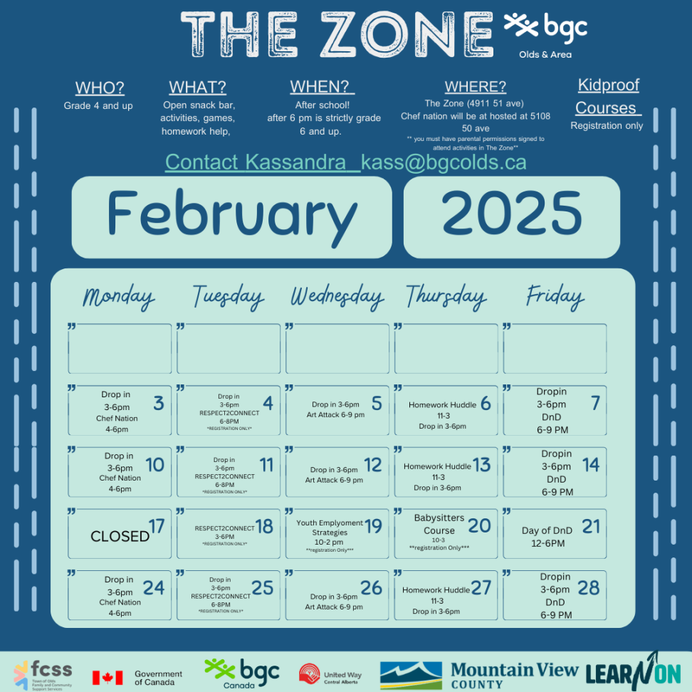 BGC Olds & Area – Opportunity Changes Everything